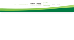Desktop Screenshot of martin-knabe.de